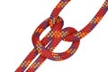 Red connection knot Royalty Free Stock Photo