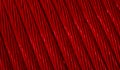 Red Copper Wires With Visible Details. Background Or Texture