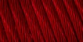 Red Copper Wires With Visible Details. Background Or Texture