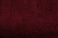 Red corduroy background Royalty Free Stock Photo