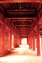 Red corridor Royalty Free Stock Photo