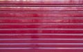 Red corrugated iron background Royalty Free Stock Photo