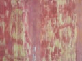 Red corrugated steel texture background Royalty Free Stock Photo