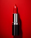 Beauty lipstick glamour red cosmetics