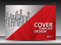 Cover template for advertising, industry, Real Estate, home, Billboard, presentation, brochure flyer, annual report cover