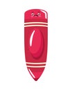 red crayon school supply kawaii