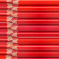 Red crayons background