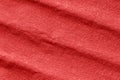 Red crepe paper texture macro Royalty Free Stock Photo