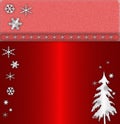 Red cristmas background