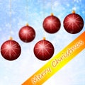 Red Cristmass background Royalty Free Stock Photo