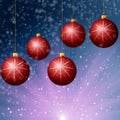 Red Cristmass background Royalty Free Stock Photo