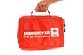 Red Cross Emergency Kit Royalty Free Stock Photo