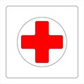 Red cross logo