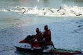 Red Cross rescue unit half distance triathlon Bilbao