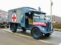 Red Cross Truck from 2nd World War Royalty Free Stock Photo