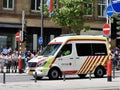 Red Cross van