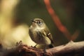 Red-Crowned Flycatcher (Cyornis fuliginosus)