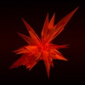 Red crystal