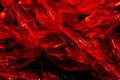RED CRYSTAL BEADS Royalty Free Stock Photo