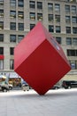 Red Cube Royalty Free Stock Photo