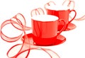 Red cups