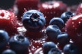 red currant with a black backgroundred currant with a black backgroundclose up of red currant berries on black background