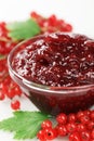 Red currant preserve Royalty Free Stock Photo