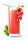 Red currants drink