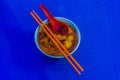 Red Curry Soup with Fishballs