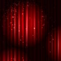 Red curtain Royalty Free Stock Photo