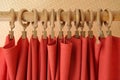 Red curtain Royalty Free Stock Photo