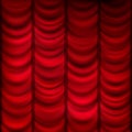 Red curtain background template. EPS 10 Royalty Free Stock Photo