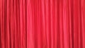 Red curtain fabric background for stage advertising product and miscellaneous