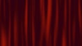 Red Curtain Seamless Looping Background.
