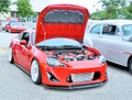 Red Custom Built Toyota Scion FRS Royalty Free Stock Photo