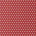 A red 3D rendered textured surface diamond pattern