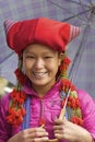 Red Dao Ehtnic Minority People of Vietnam Royalty Free Stock Photo