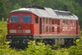 Red DB Schenker DR Class 130 Ludmila locomotive