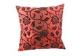 Red decorative pillow