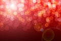 Red defocused lights Royalty Free Stock Photo