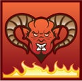 Red Demon Vector Devil
