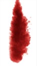Red dense smoke isolated on white background Royalty Free Stock Photo