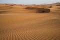 Red desert in Dubai Emirates Royalty Free Stock Photo