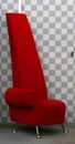 Red designer chair Royalty Free Stock Photo