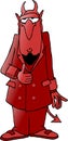 Red devil Royalty Free Stock Photo