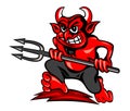 Red devil Royalty Free Stock Photo