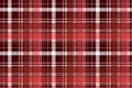 Red diagonal abstract plaid seamless pattern