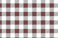 Red diagonal Gingham pattern. Texture from rhombus/squares for - plaid, tablecloths, clothes, shirts, dresses, paper, bedding, Royalty Free Stock Photo