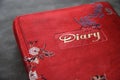 Red Diary Book Cover