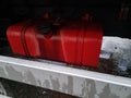 Red Diesel Tank on a HGV Truck